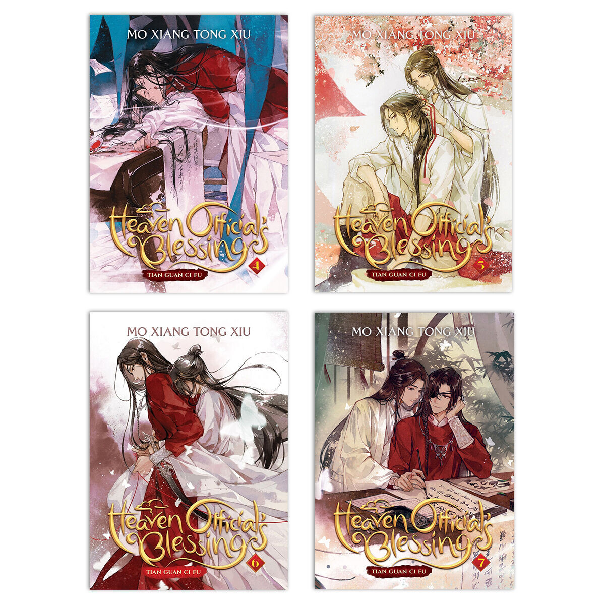 

Новелла Heaven Officials Blessing Novel (4-7) Bundle