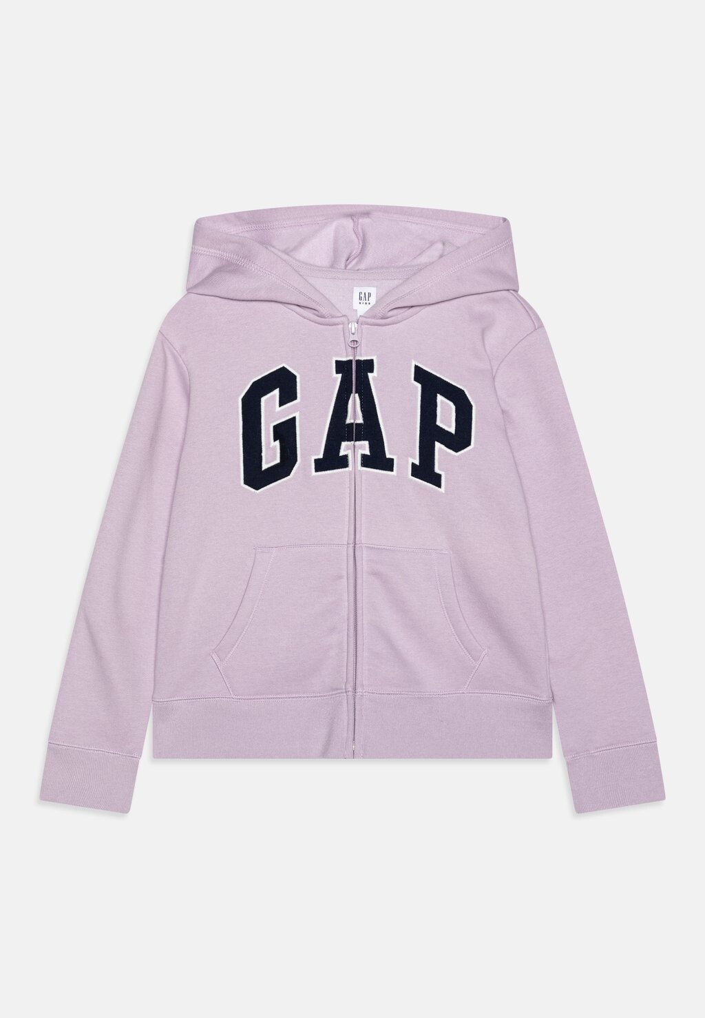 

Толстовка на молнии Logo Girl GAP, цвет lavender frost