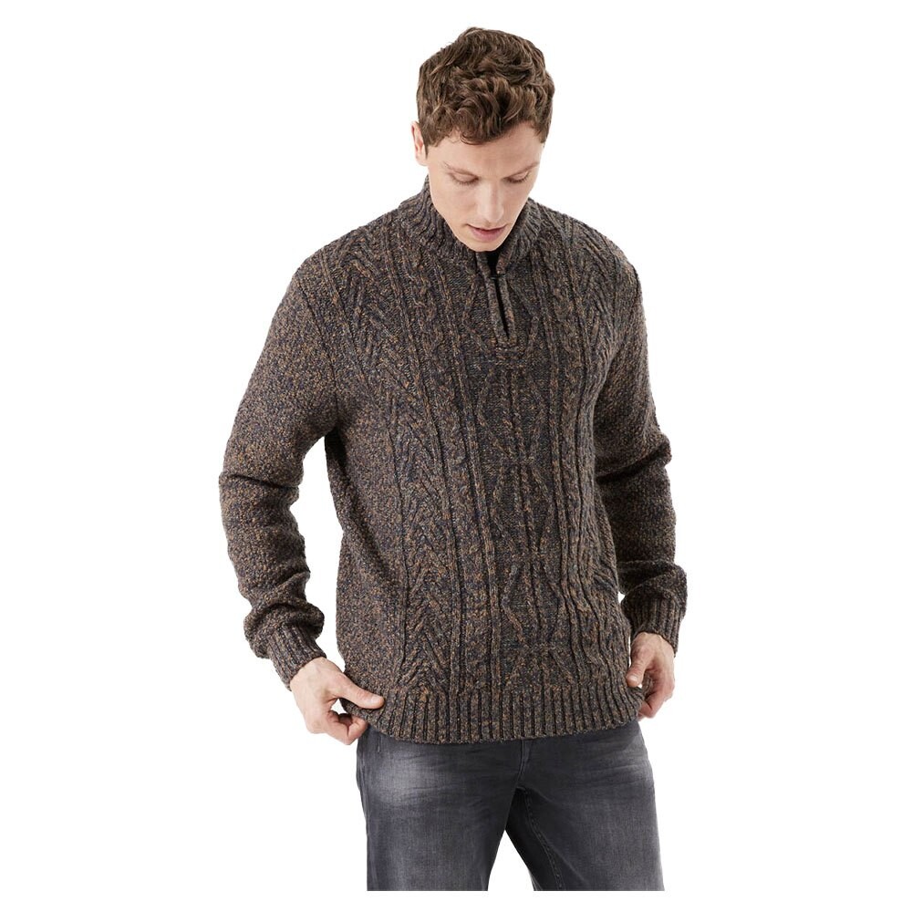 

Свитер Garcia I31247 Half Zip, коричневый