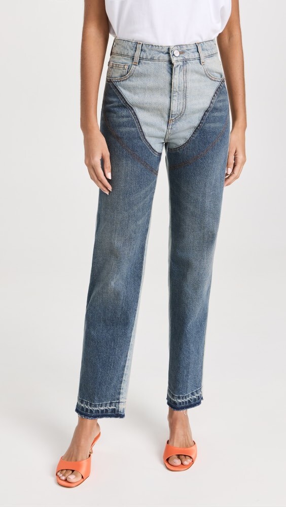 

Джинсы Stella McCartney Double Vintage Blue Tones Chap, синий