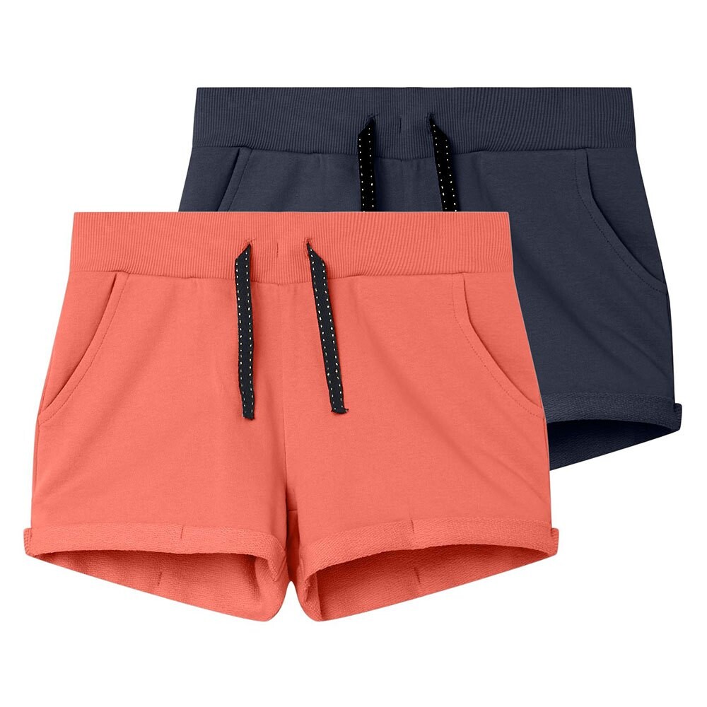

Шорты Name It Volta Sweat Shorts 2 Units, синий