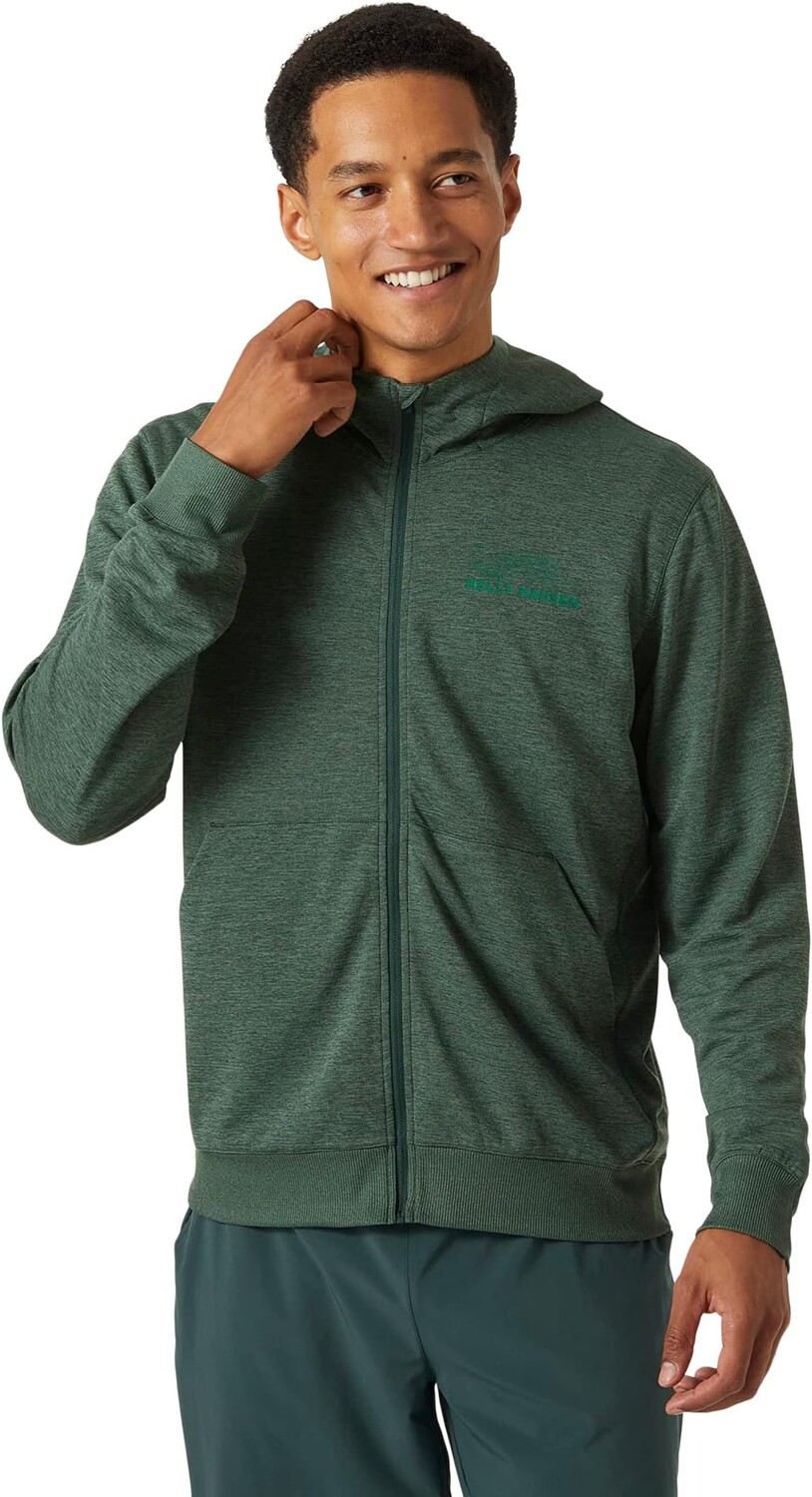 

Толстовка на молнии Hh Lifa Tech Lite Helly Hansen, цвет Darkest Spruce
