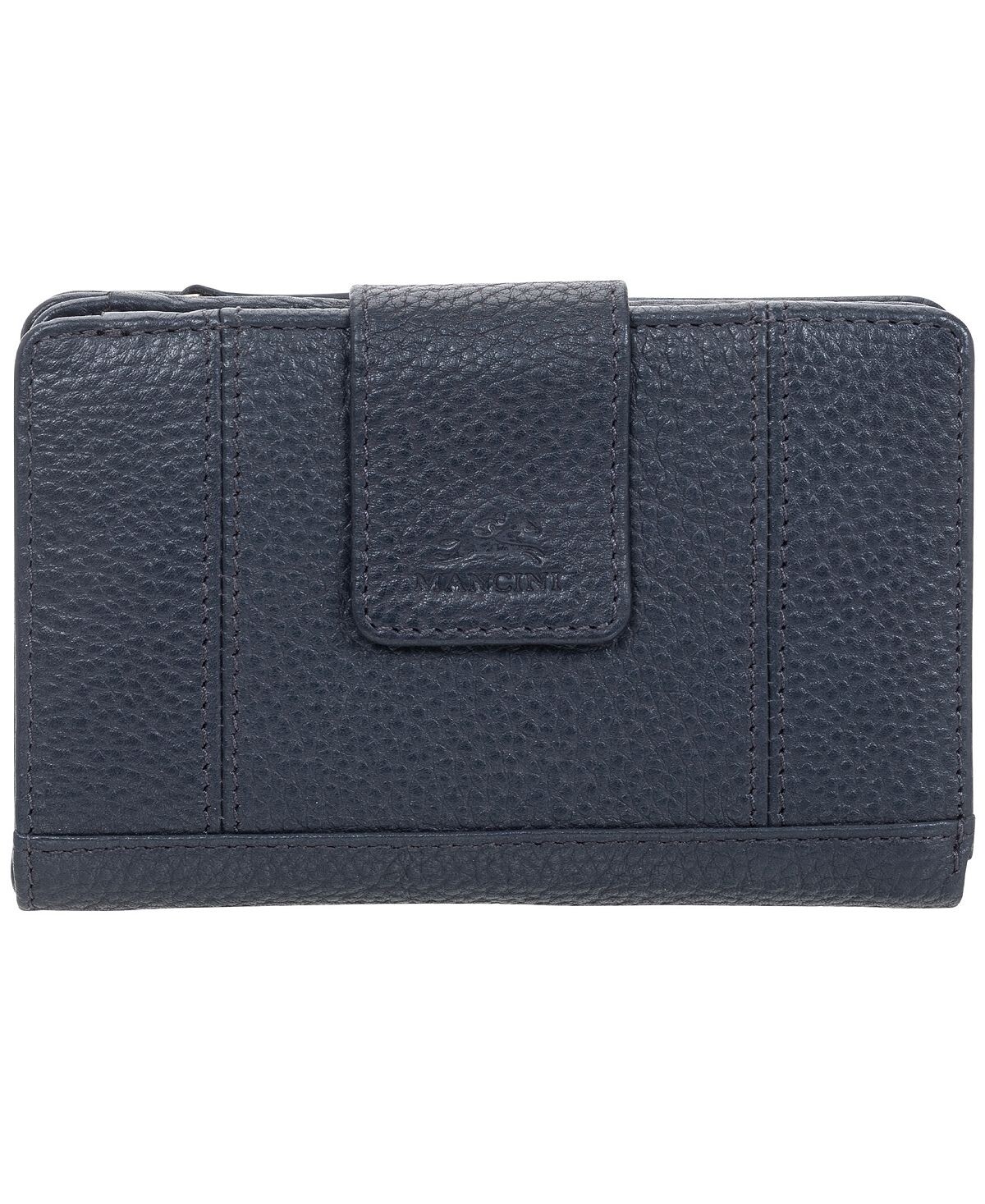 

Женский кошелек Pebbled Collection с защищенным RFID-клатчем Mancini