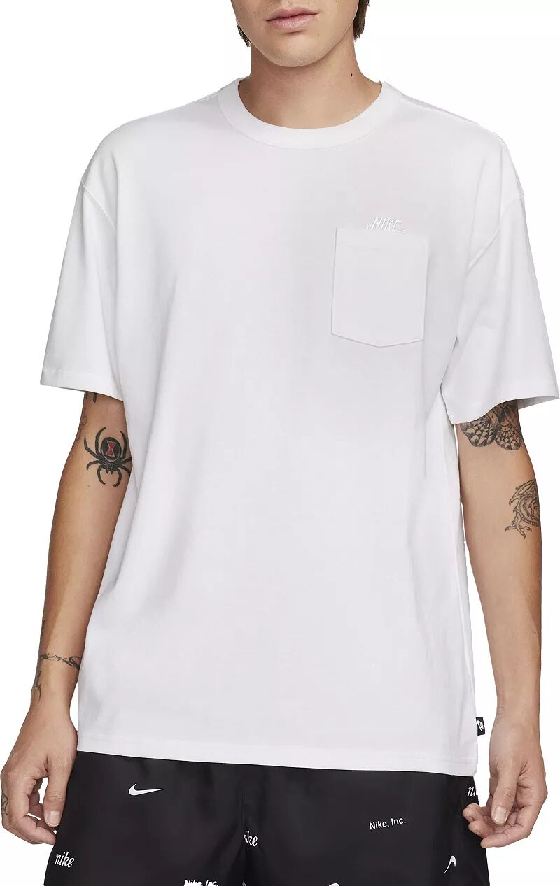 цена Мужская футболка премиум-класса с карманами Nike, белый