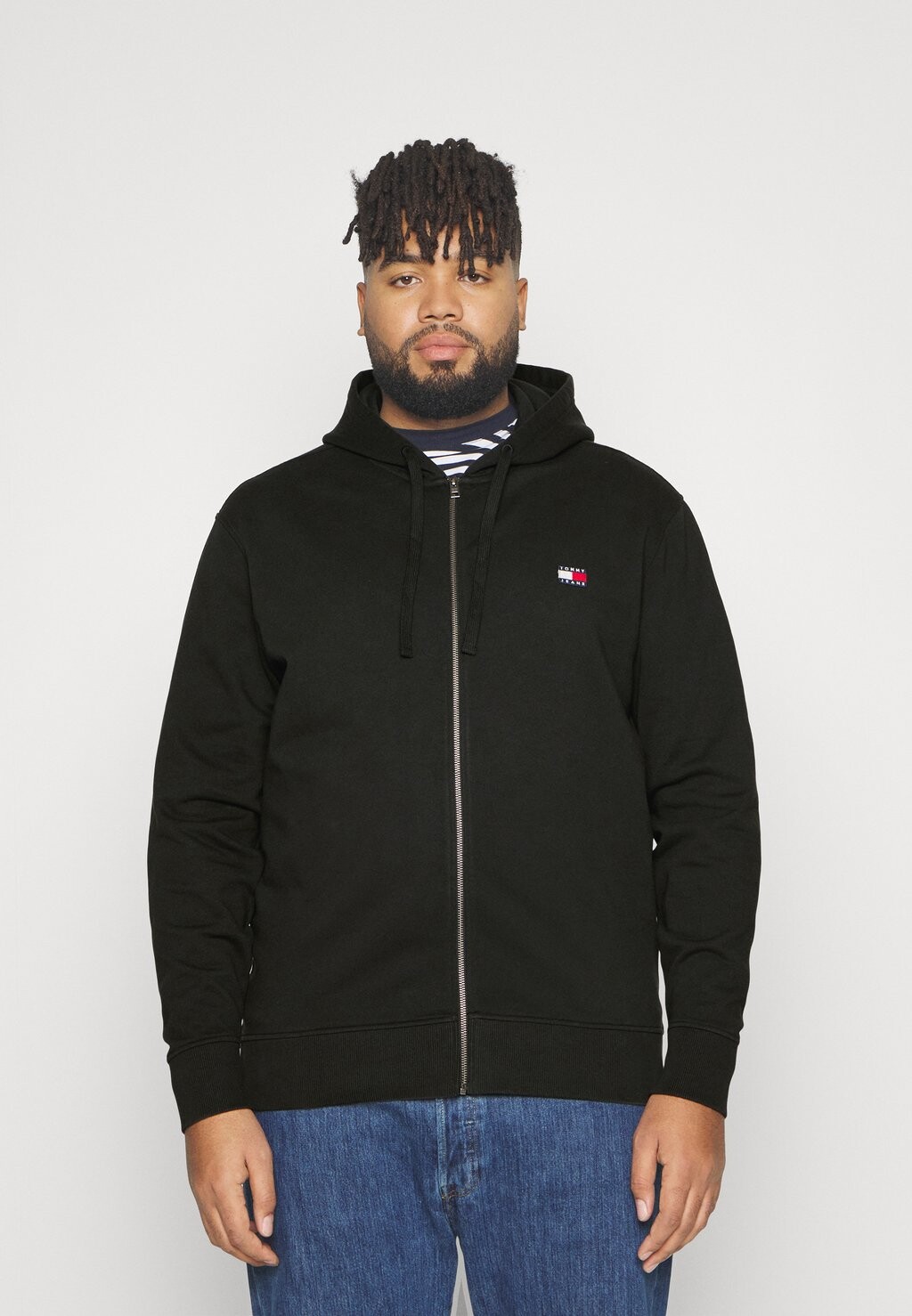 

Свитшот на молнии Tommy Jeans by Tommy Hilfiger, черный
