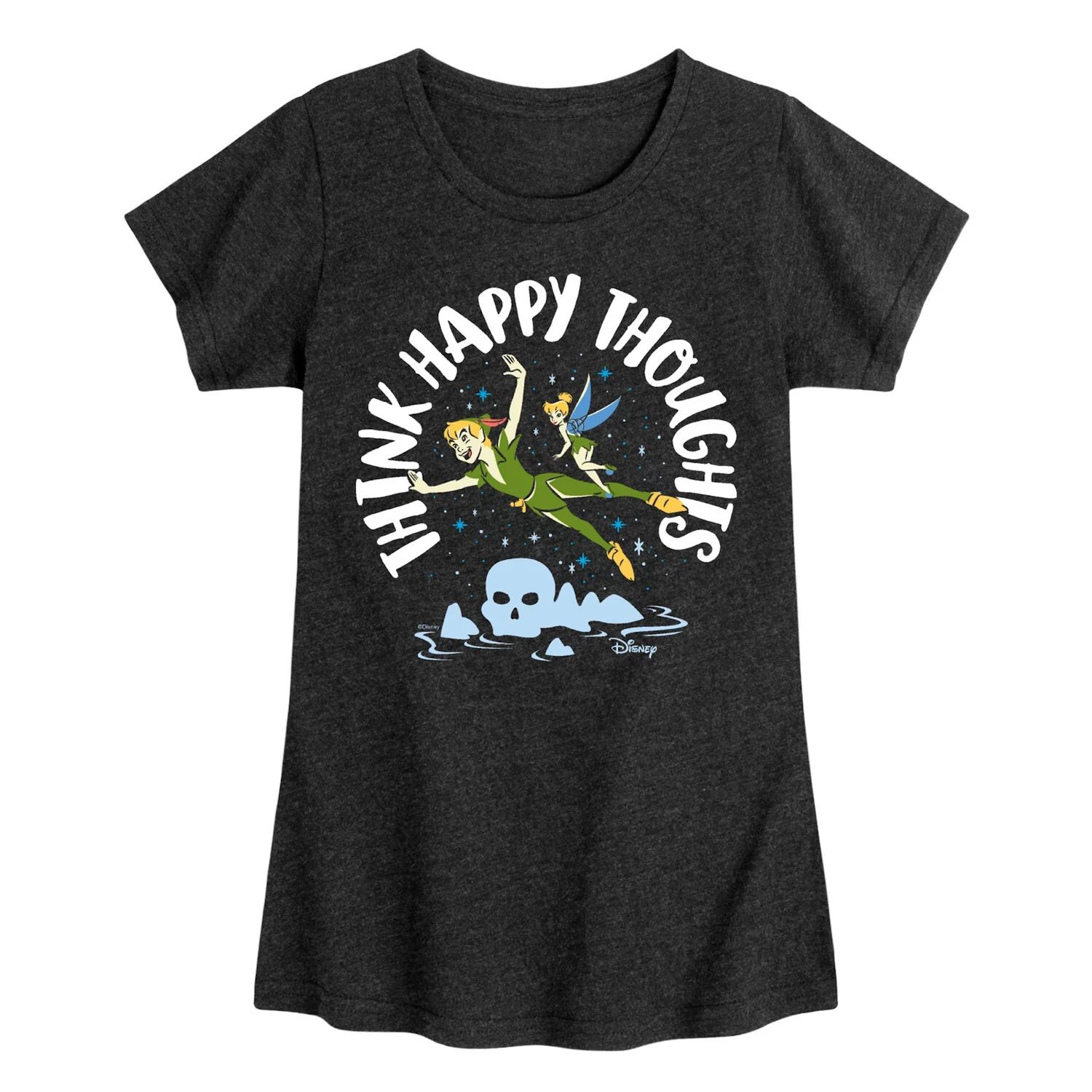 

Футболка с рисунком «Питер Пэн» Disney для девочек 7–16 лет Think Happy Thoughts Disney