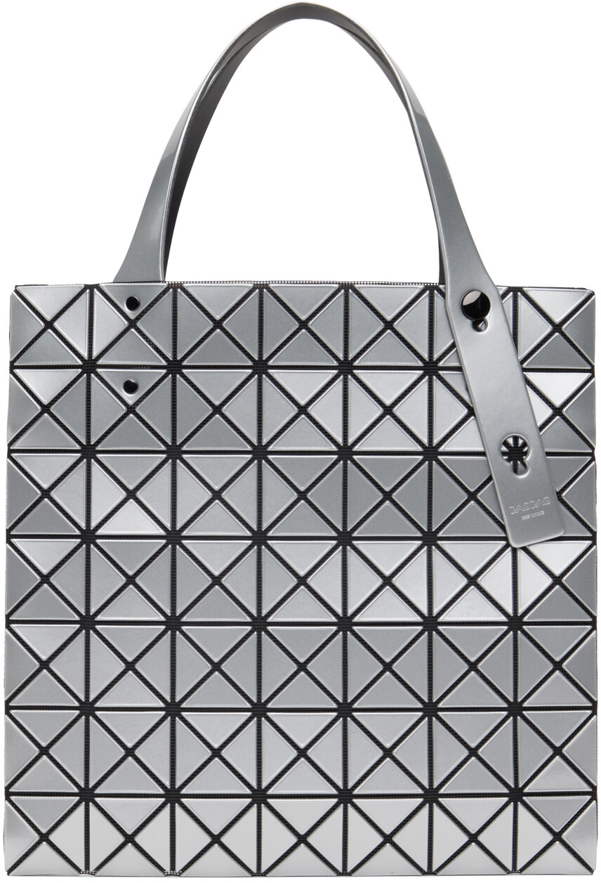 

Серебряная маленькая сумка-тоут с призмой Bao Bao Issey Miyake, цвет Silver