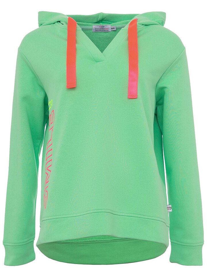 

Толстовка Zwillingsherz Hoodie Smile, зеленый