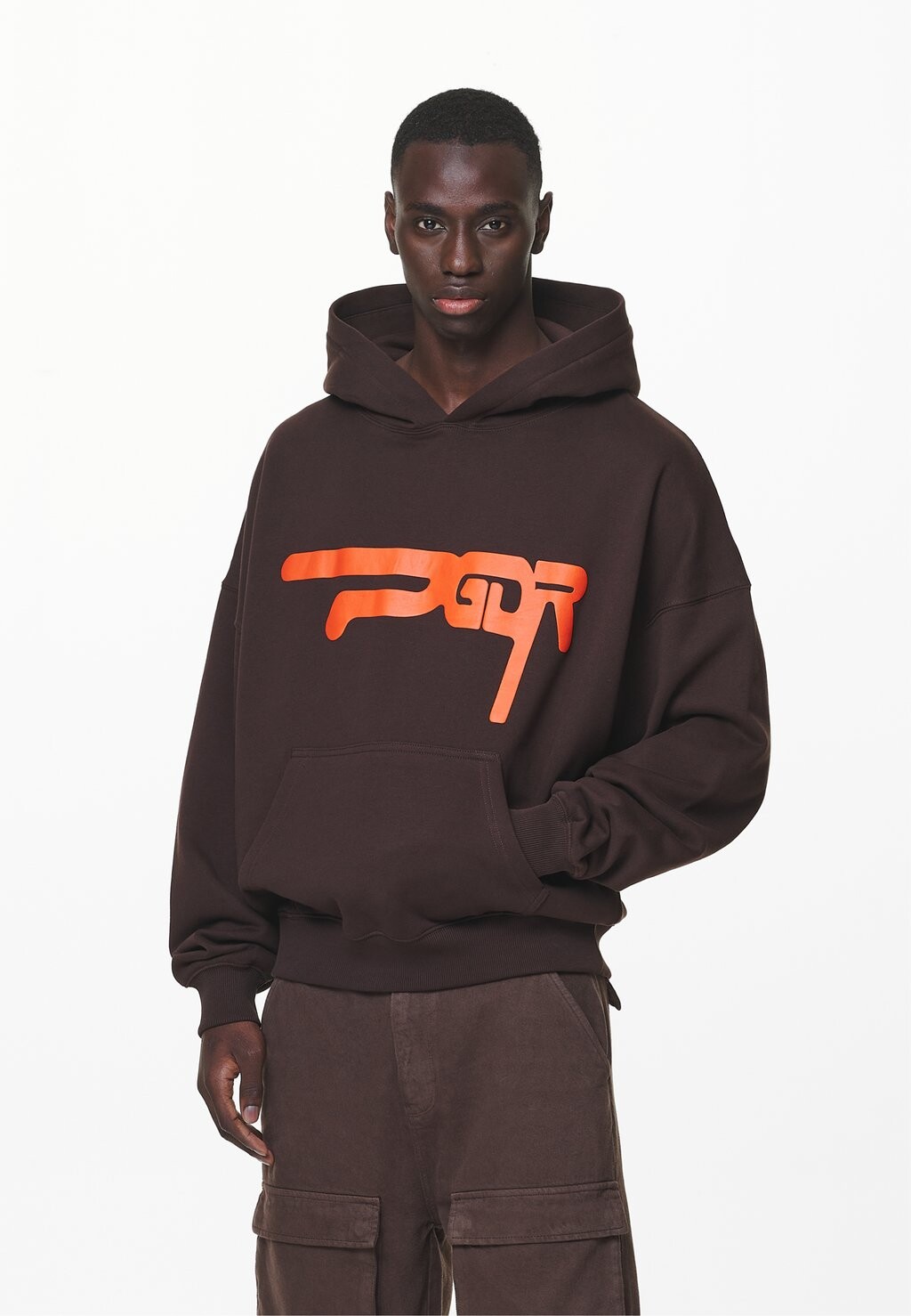 Худи Pegador OVERSIZED HOODIE, стираный дуб коричневый