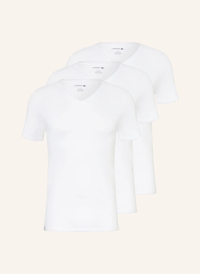 

Упаковка из 3 футболок Lacoste, бежевый