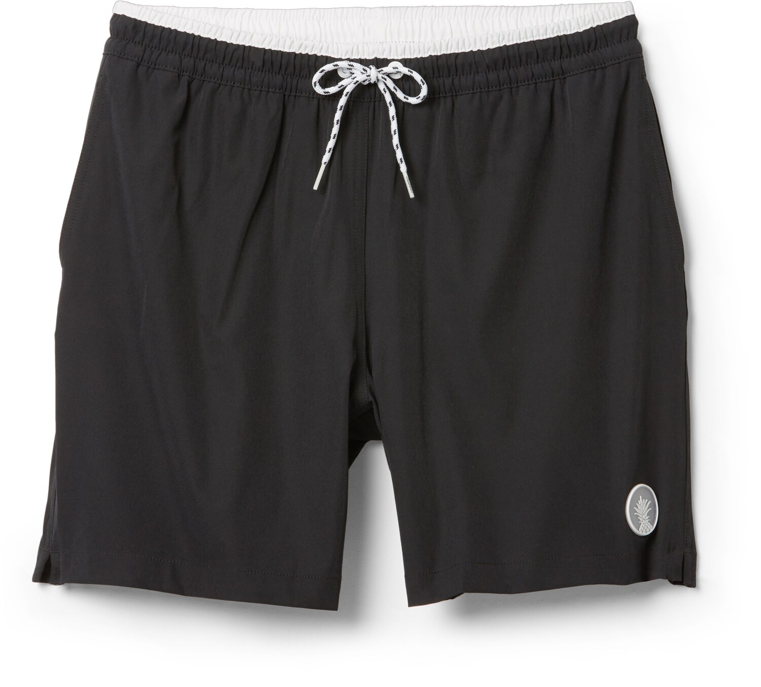 

Эластичные плавки на подкладке шириной 7 дюймов — мужские Chubbies, черный