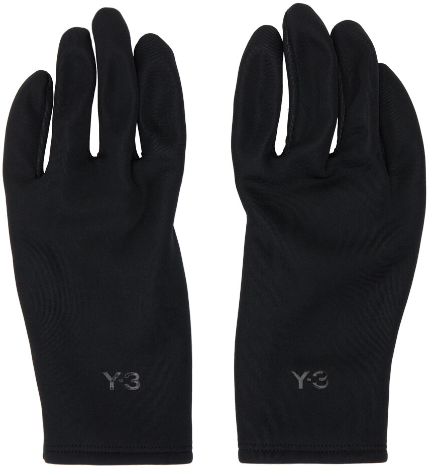 

Черные перчатки для сенсорного экрана Y-3