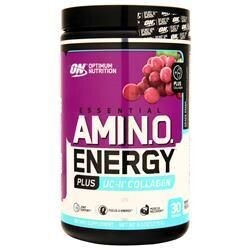 

Optimum Nutrition Essential AMIN.O. Energy Plus UC-II Collagen Виноградный ремикс 270 грамм