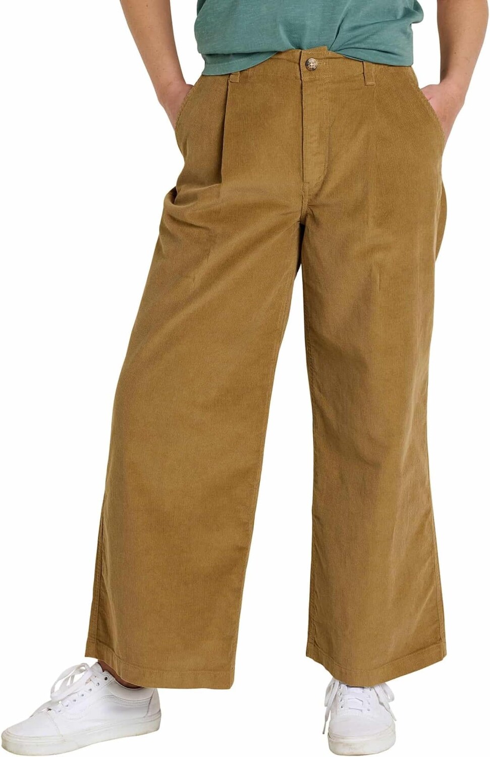 

Вельветовые плиссированные брюки без застежек Scouter Toad&Co, цвет Honey Brown