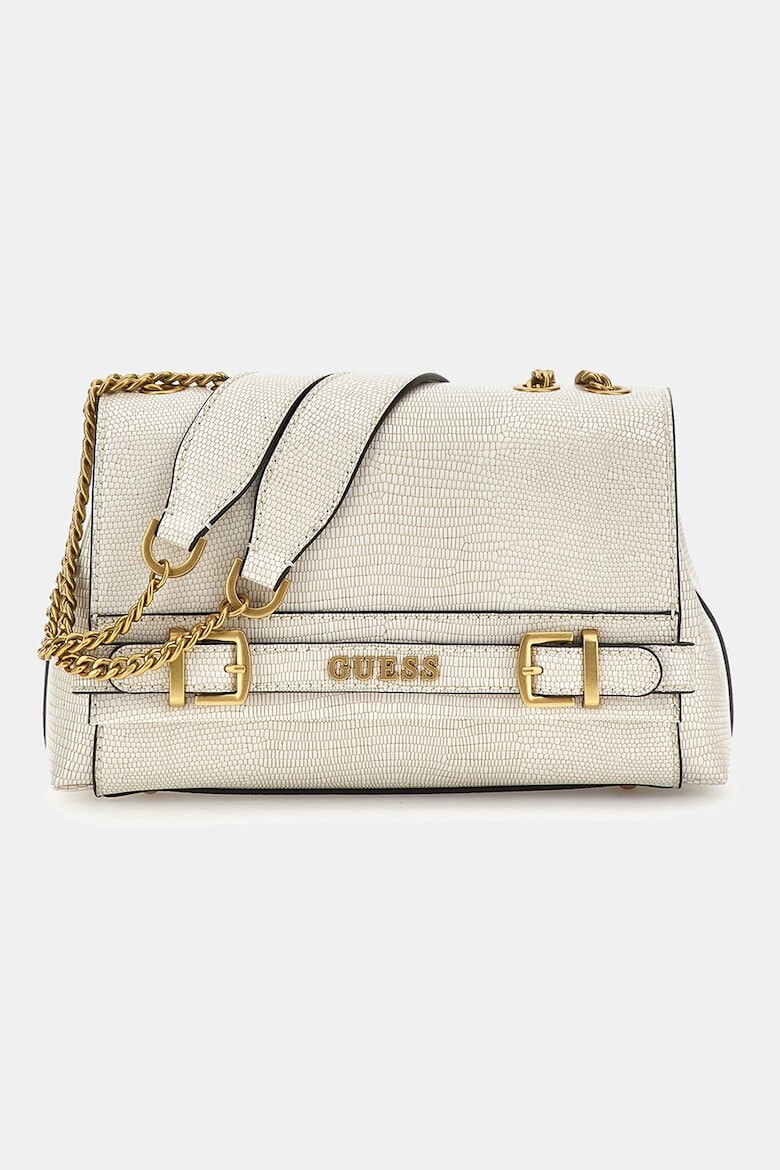 

Сумка Sestri из лакированной кожи Guess, бежевый