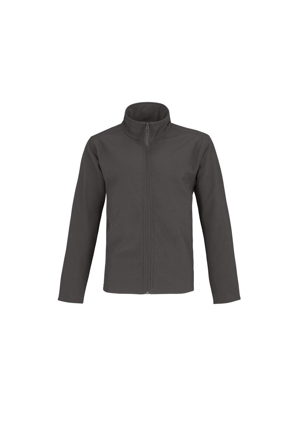 

Двухслойная водоотталкивающая куртка Softshell B&C, серый