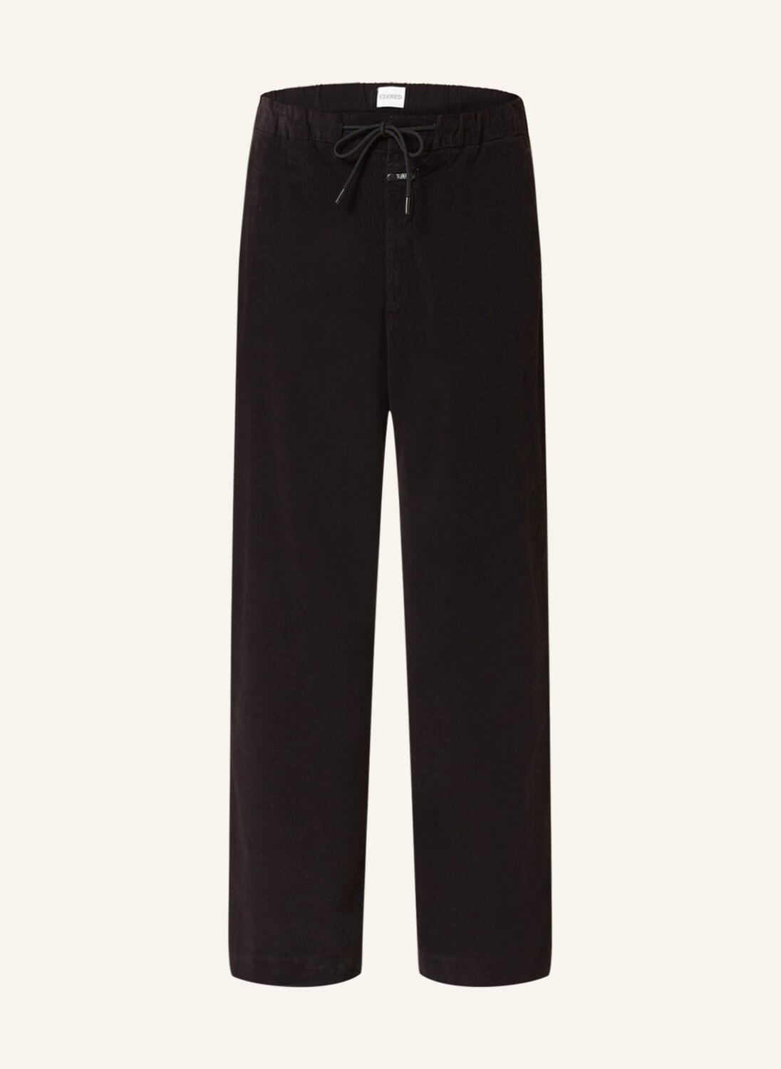 

Вельветовые брюки CLOSED NANAIMO Straight Fit, черный