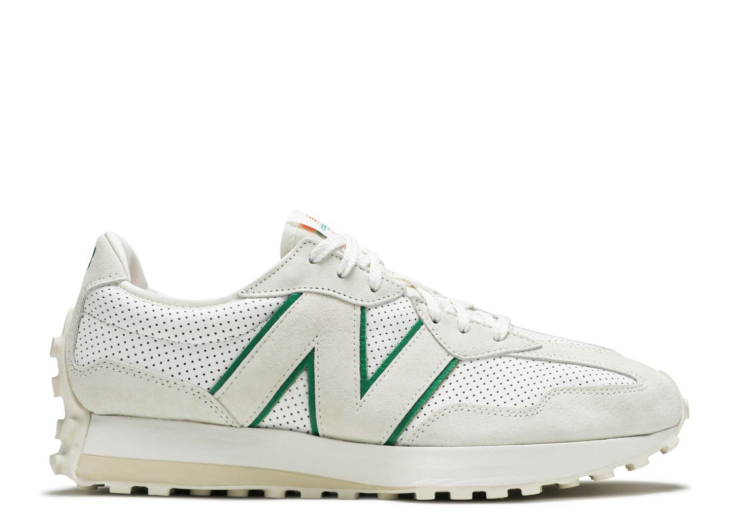 Кроссовки New Balance Casablanca X 327 'Idéaliste - Cream Green', кремовый кроссовки new balance casablanca x 237 munsell white green белый