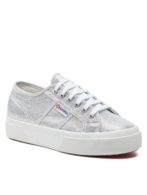 

Кроссовки из ткани Superga, серый