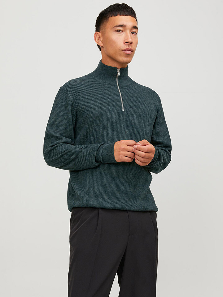 

Пуловер Jack & Jones, темно зеленый