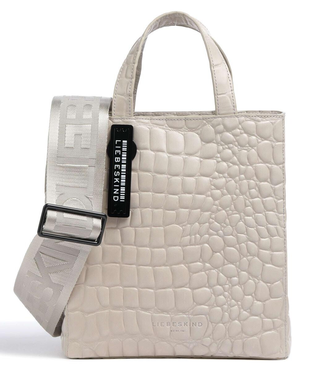 

Paper Bag Сумочка Croco из тисненой кожи Liebeskind, бежевый