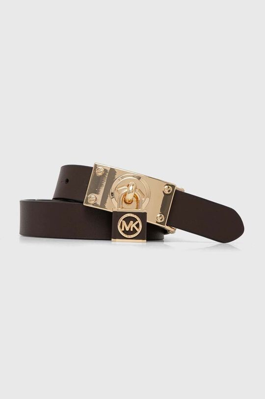 

Двусторонний ремень MICHAEL Michael Kors, коричневый