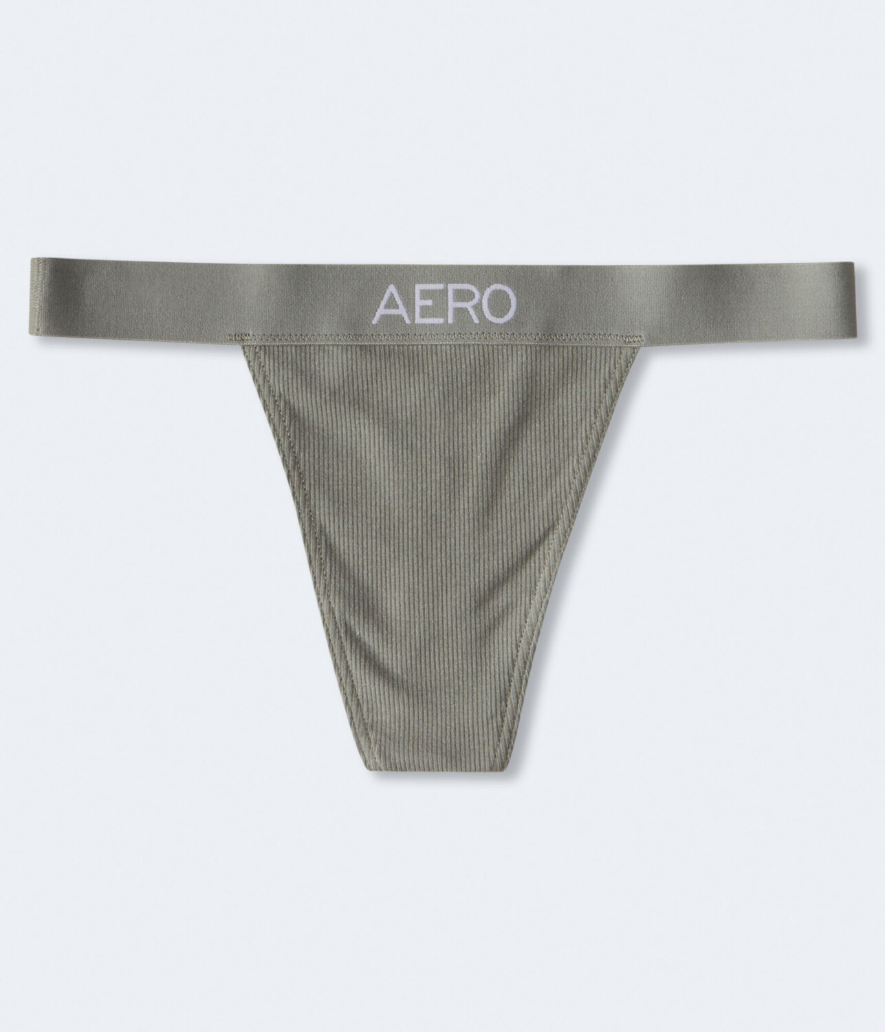 

Трусики с высоким вырезом и логотипом Aeropostale, зеленый