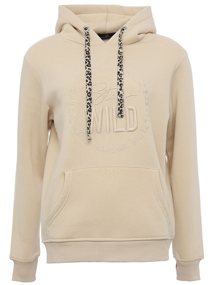 

Толстовка Zwillingsherz Hoodie Nelina, бежевый