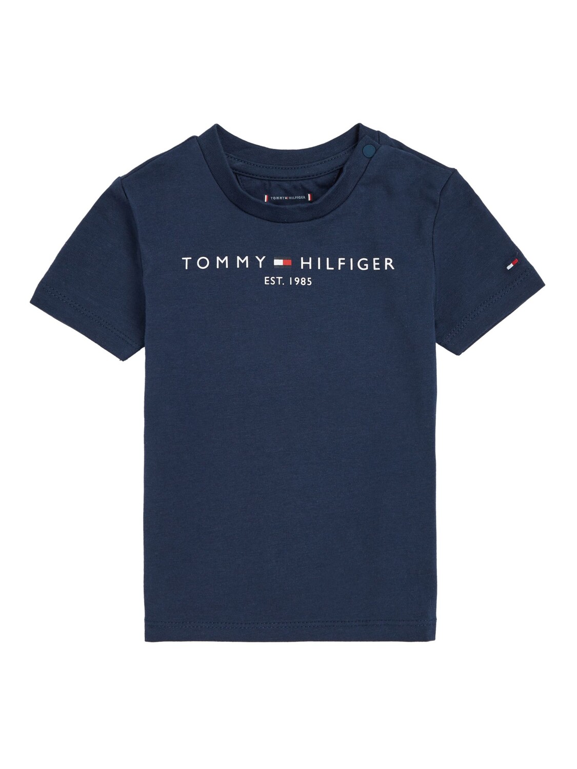 

Футболка из органического хлопка с логотипом Tommy Hilfiger Baby, Twilight Navy