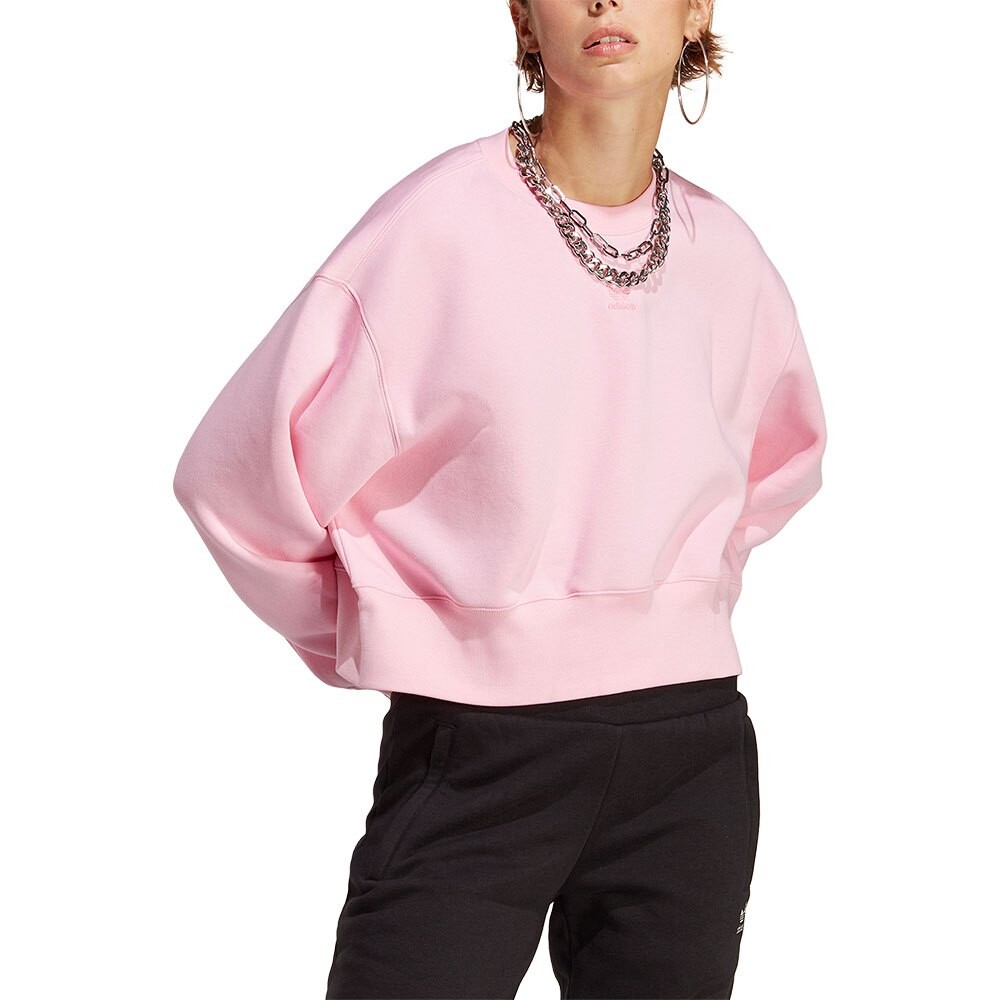 

Толстовка adidas Originals Adicolor Essentials Crew, розовый