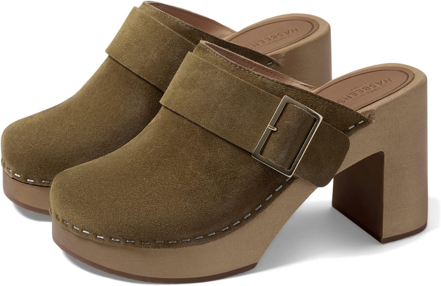 

Ботильоны на каблуке Slejf Sky High Swedish Hasbeens, цвет Tobacco Suede