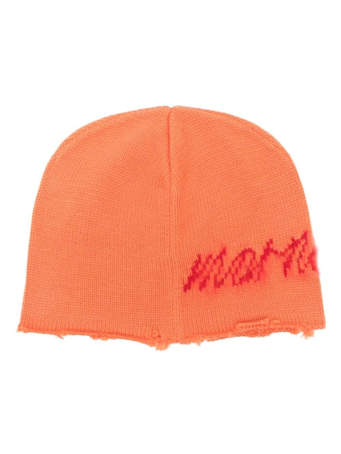 

Marni шапочка с логотипом intarsia, оранжевый