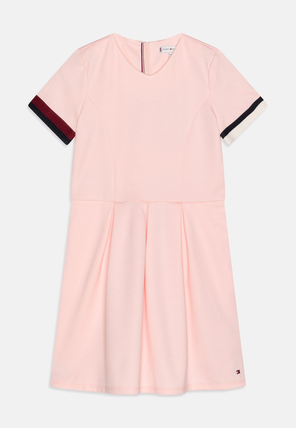 Платье из джерси Global Stripe Punto Dress Tommy Hilfiger, цвет pink crystal