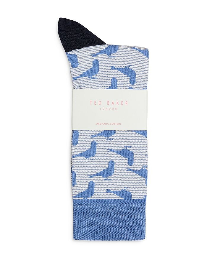 

Носки с круглым вырезом в полоску Pidgsok Pigeon Ted Baker