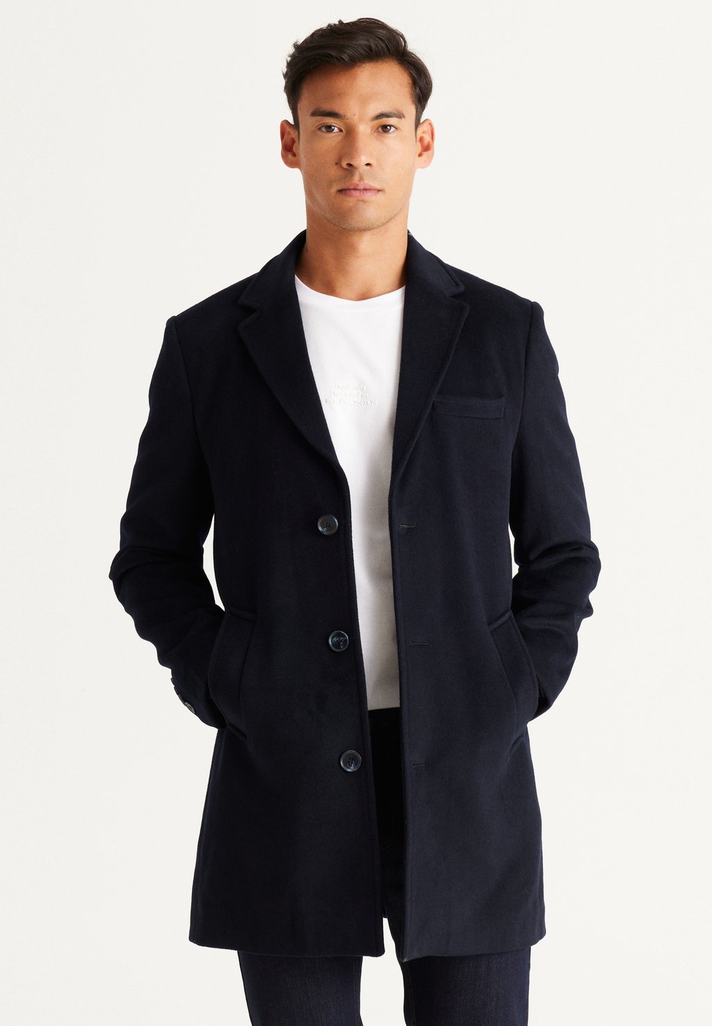 Короткое пальто Standard Fit AC&CO / ALTINYILDIZ CLASSICS рубашка поло plain ac