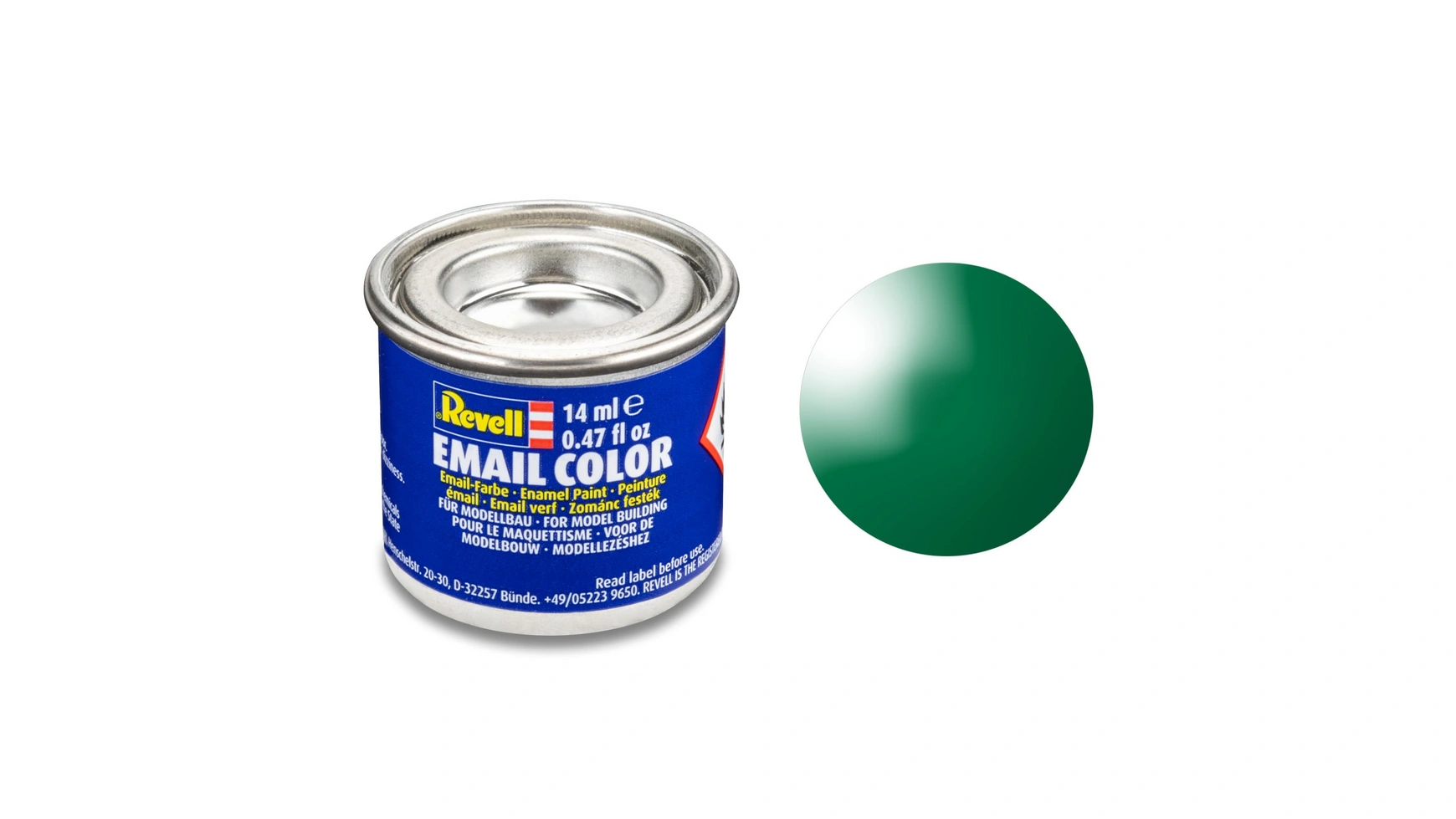 

Revell Email Color Emerald Green, глянцевый, 14 мл, RAL 6029