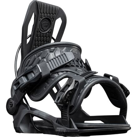 цена Крепления для сноуборда Fenix ​​Plus Fusion — 2024 г. Flow, цвет Gunmetal Black
