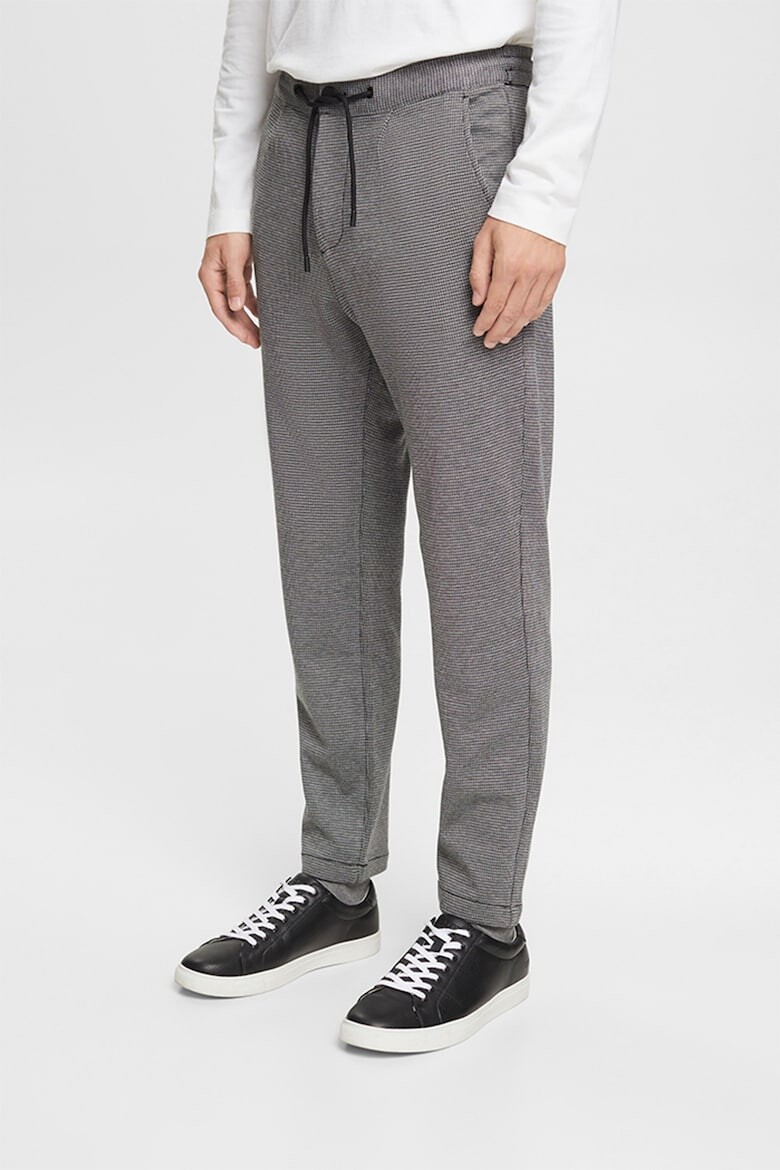 

Зауженные брюки с галстуком Esprit, серый