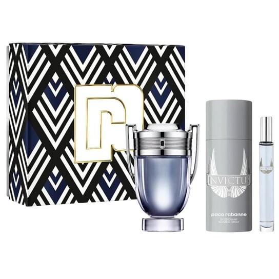 

Подарочный набор мужской косметики, 3 шт. Paco Rabanne Invictus
