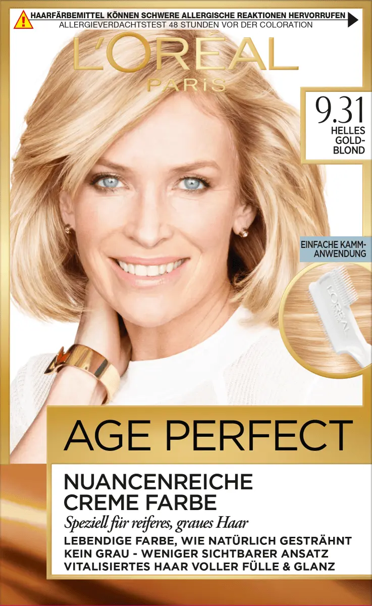 

Краска для волос Age Perfect 9.31 Светло-золотистый блондин 1 шт. L'Oreal