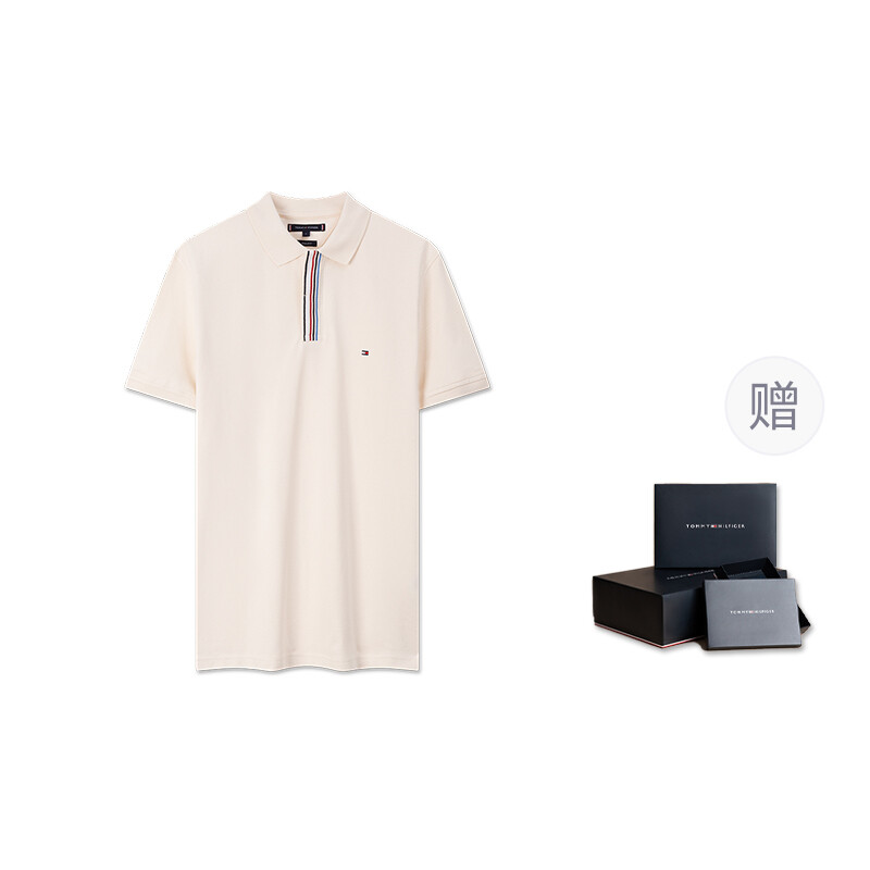 

Рубашка поло мужская Tommy Hilfiger, бежевый