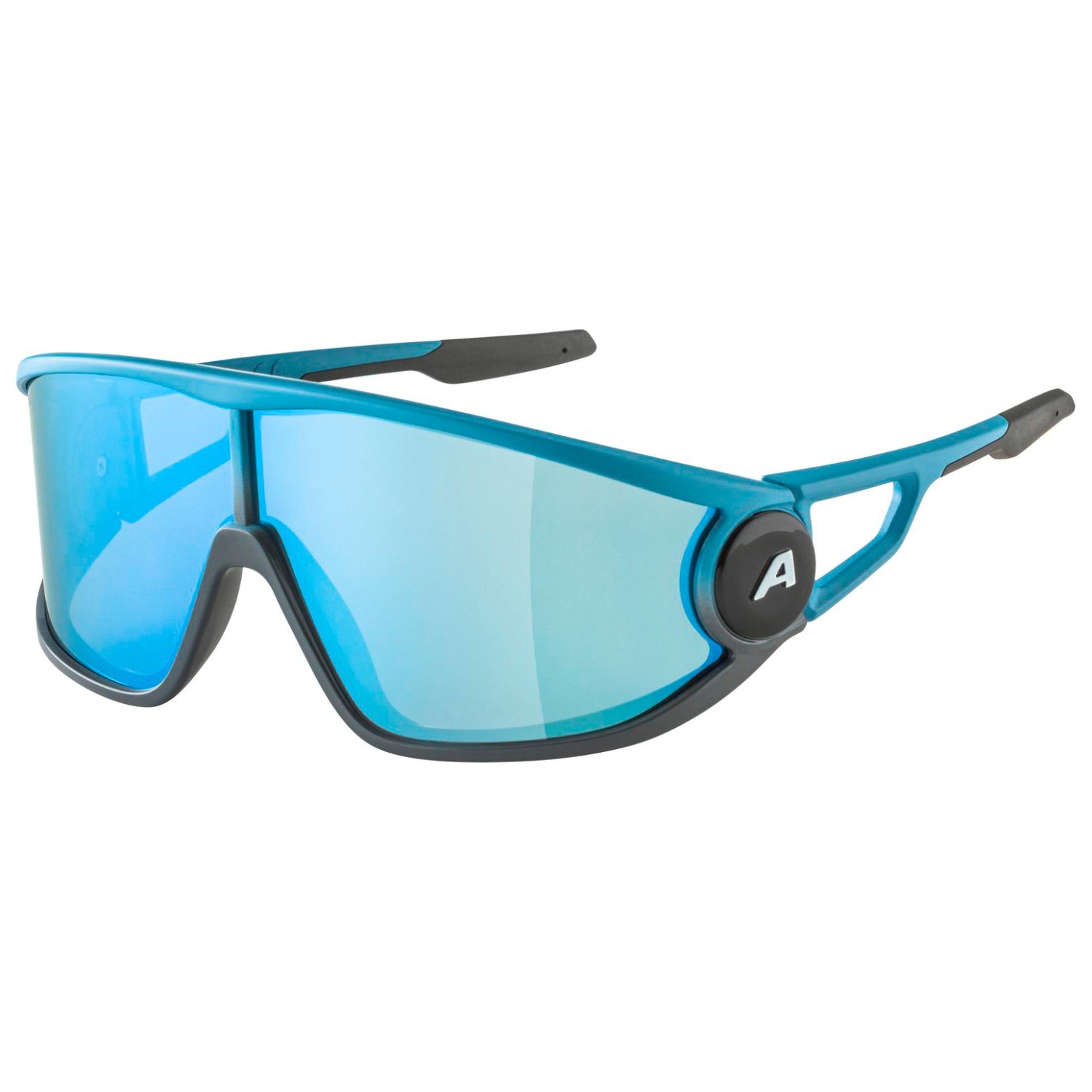 Солнцезащитные очки Alpina Legend Mirror Cat 3, цвет Smoke/Blue Matt