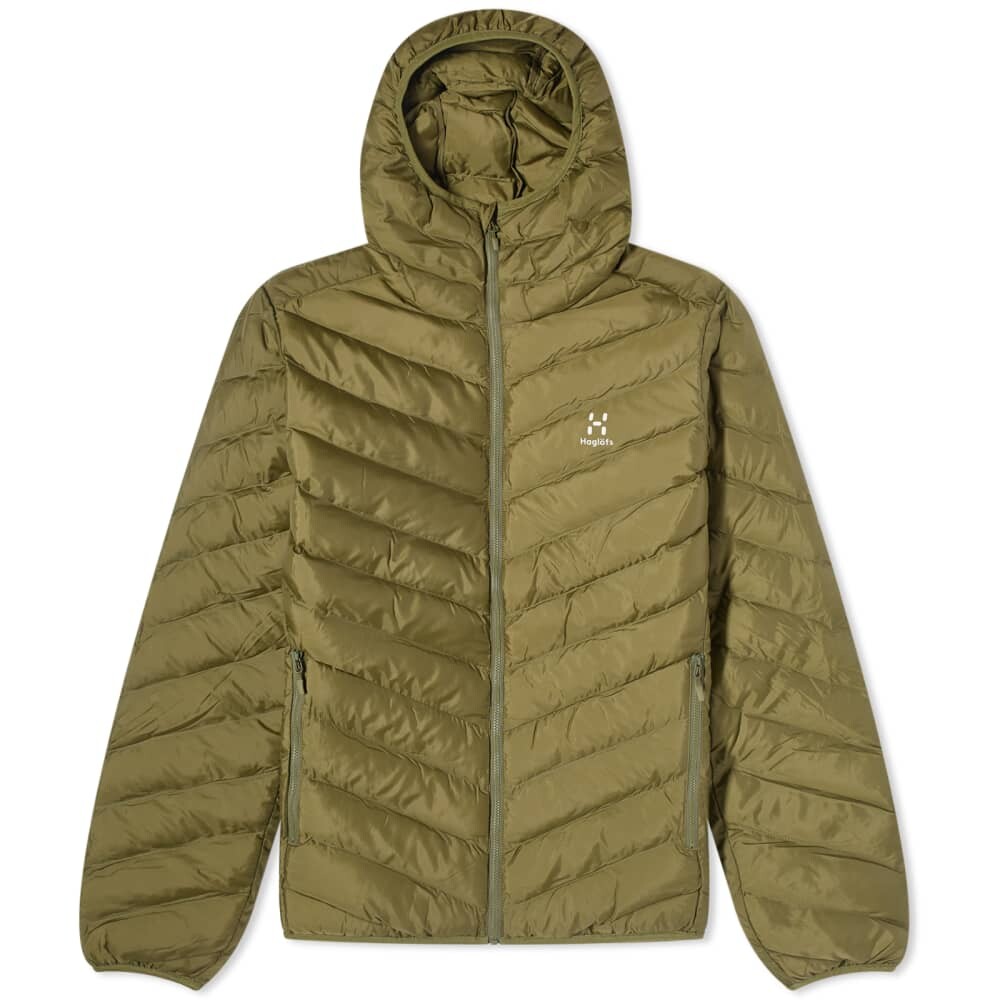 

Куртка Haglofs Sarna Mimic с капюшоном, оливковый, Зеленый