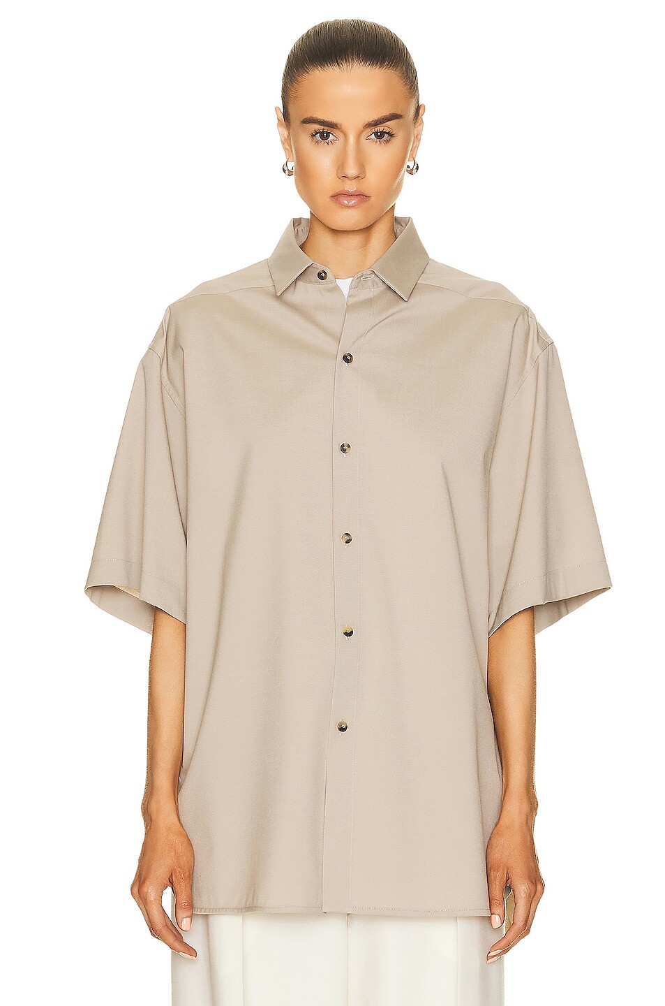 

Рубашка Fear Of God Eternal, цвет Dusty Beige