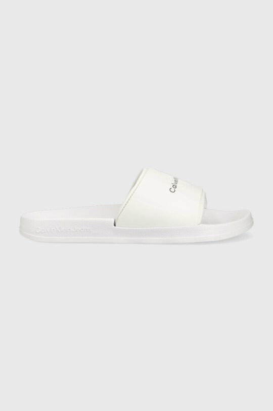 

SLIDE MONOGRAM шлепанцы из ТПУ Calvin Klein Jeans, белый