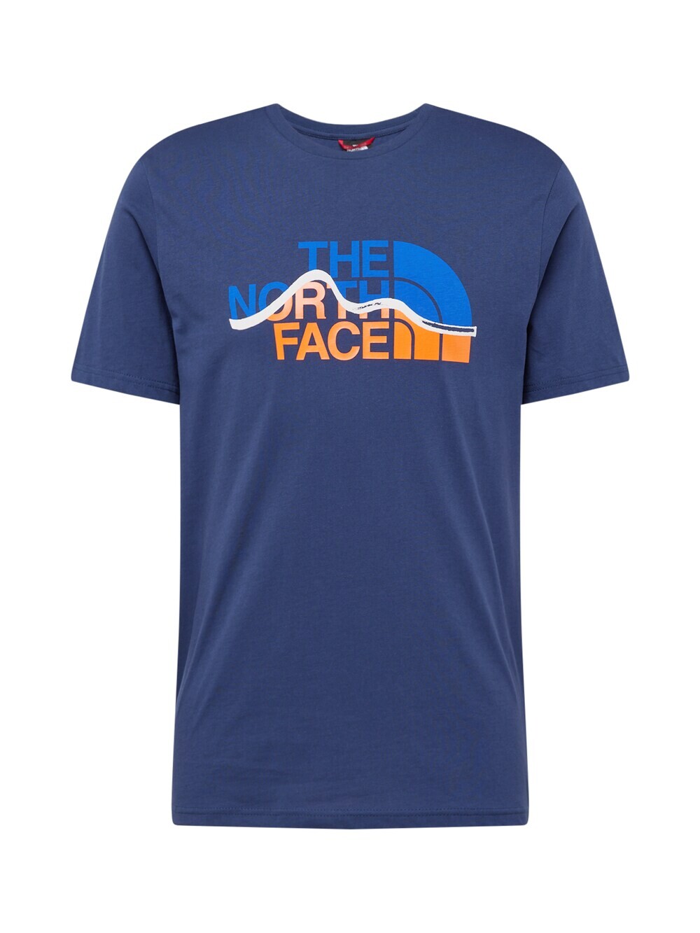 

Футболка The North Face MOUNTAIN, синий кобальт/лазурный
