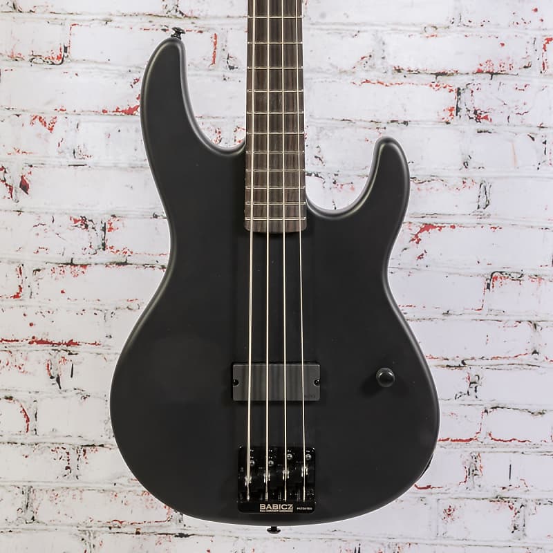 цена Басс гитара LTD by ESP - AP-4 - Black Metal Bass Guitar - Black Satin