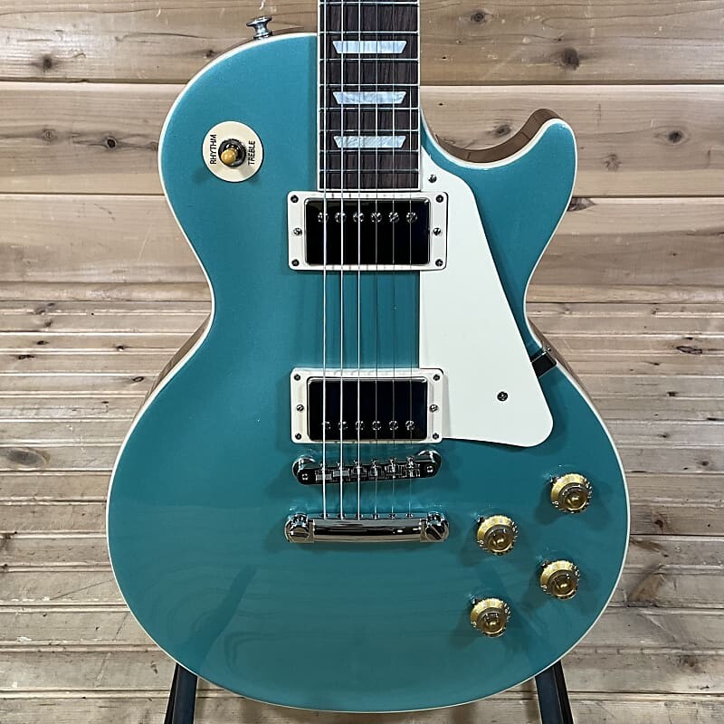 

Электрогитара Gibson Les Paul Standard 50s Plain Top Electric Guitar - Inverness Green