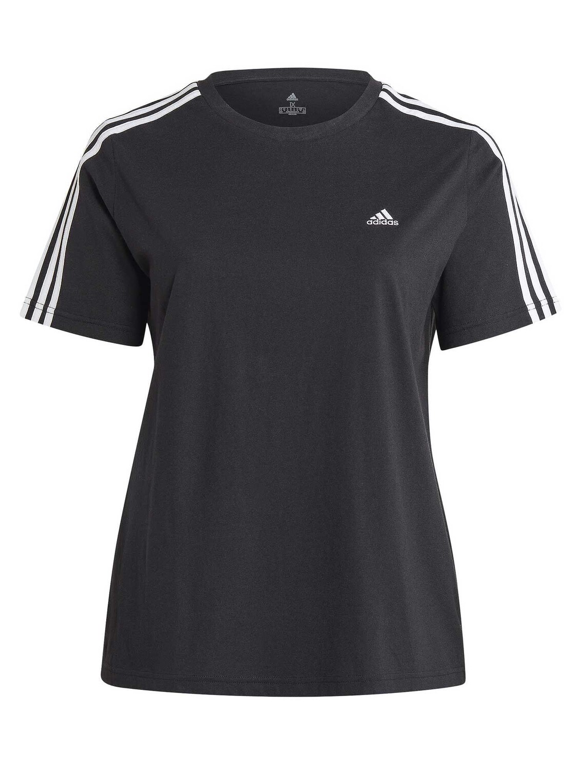 

Футболка Adidas Sportswear ESSENTIALS SLIM 3-STRIPES TEE, черный