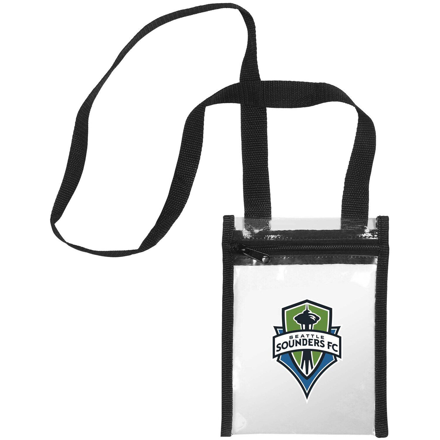 

Женская прозрачная большая сумка через плечо Seattle Sounders FC
